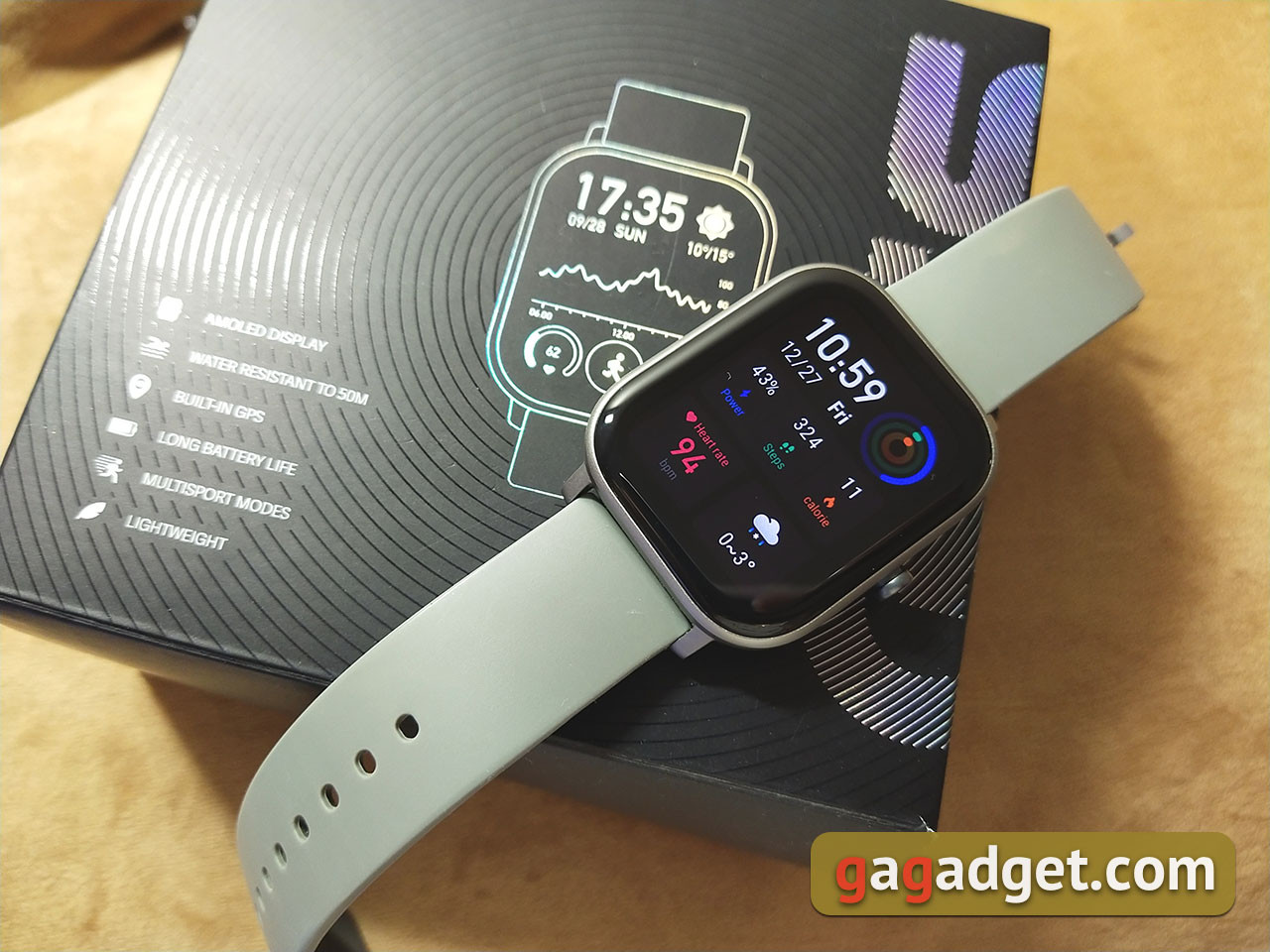 Amazfit gts apple watch sale